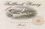 Fallbrook Winery Reserve Merlot 2002 Front Label