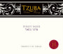 Tzuba Estate Winery Pinot Noir 2011 Front Label