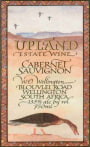 Upland Organic Estate Cabernet Sauvignon 2003 Front Label