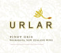 Urlar Estate Gladstone Pinot Gris 2014 Front Label