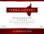 UVAL Les Vignerons Corsicans Corse Terra Nostra Niellucciu 2005 Front Label