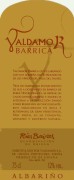 Valdamor Barrica Albarino 2005 Front Label