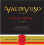 Valdivieso Single Vineyard Carmenere 2012 Front Label