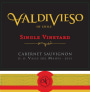 Valdivieso Single Vineyard Cabernet Sauvignon 2013 Front Label