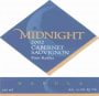Midnight Cellars Winery Nebula Cabernet Sauvignon 2002 Front Label