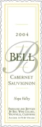 Bell Wine Cellars Cabernet Sauvignon 2004 Front Label