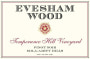 Evesham Wood Temperance Hill Vineyard Pinot Noir 2010 Front Label