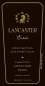 Lancaster Samantha's Sauvignon Blanc 2016 Front Label