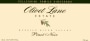 Pellegrini Olivet Lane Vineyard Pinot Noir 2002 Front Label