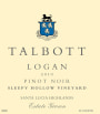 Talbott Logan Pinot Noir 2010 Front Label