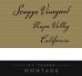 Scaggs Vineyard Montage 2013 Front Label