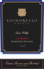 Signorello Padrone Cabernet Sauvignon 2008 Front Label