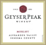 Geyser Peak Alexander Valley Merlot 2011 Front Label