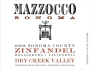Mazzocco Dry Creek Zinfandel 2008 Front Label