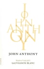 John Anthony Vineyards Napa Valley Sauvignon Blanc 2010  Front Label