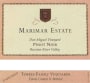 Marimar Estate Don Miguel Vineyard Pinot Noir 2010 Front Label
