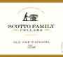 Scotto Family Cellars Old Vine Zinfandel 2008  Front Label