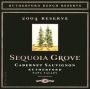 Sequoia Grove Rutherford Bench Reserve Cabernet Sauvignon 2004 Front Label