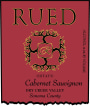 Rued Winery Cabernet Sauvignon 2009  Front Label