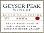 Geyser Peak Block Collection River Ranches Sauvignon Blanc 2005 Front Label