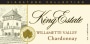 King Estate Signature Collection Chardonnay 2015 Front Label