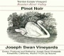 Joseph Swan Trenton Estate Vineyard Pinot Noir 2007 Front Label