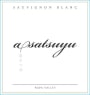 Kenzo Estate Asatsuyu Sauvignon Blanc 2010 Front Label