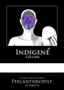 Indigene Cellars Philanthropist Red 2009  Front Label