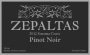 Zepaltas Sonoma Coast Pinot Noir 2012 Front Label