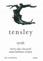 Tensley Tierra Alta Vineyard Syrah 2009 Front Label
