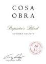 Cosa Obra Proprietors Blend Red 2010  Front Label