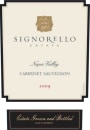 Signorello Cabernet Sauvignon 2009  Front Label