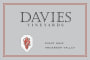 Davies Pinot Noir 2014  Front Label