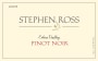 Stephen Ross Edna Valley Pinot Noir 2009 Front Label