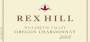 Rex Hill Chardonnay 2007 Front Label