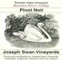 Joseph Swan Trenton View Vineyard Pinot Noir 2009 Front Label