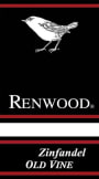 Renwood Old Vine Zinfandel 2014  Front Label