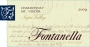 Fontanella Family Winery Chardonnay 2009  Front Label