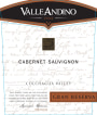Valle Andino Gran Reserva Cabernet Sauvignon 2013 Front Label