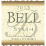 Bell Wine Cellars Canterbury Vineyard Syrah 2015 Front Label