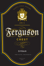 Ferguson Crest Private Reserve Syrah 2011 Front Label