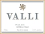 Valli Wines Pinot Gris 2015 Front Label