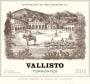 Vallisto Torrontes 2015 Front Label