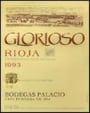 Bodegas Palacio Glorioso Crianza 1998 Front Label