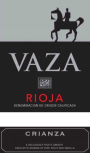 Vaza Wines Crianza 2012 Front Label