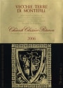 Vecchie Terre di Montefili Chianti Classico Riserva 2006 Front Label