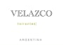 Velazco Torrontes 2012 Front Label