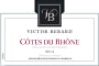 Victor Berard Cotes du Rhone 2014 Front Label