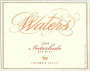 Waters Interlude Red 2004 Front Label
