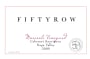 Fiftyrow Vineyards Morisoli Vineyard Cabernet Sauvignon 2009 Front Label